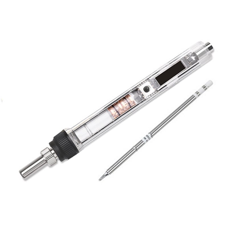 T12 Soldering Station Oled - AB41-T12 OLED Mini elektrische soldeerbout, instelbare
