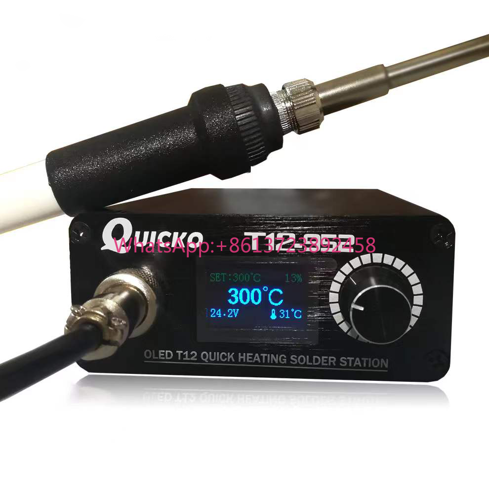 Snelverwarmend soldeerstation  - T12 Soldering Station Oled recensie en prijs